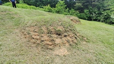 충북 괴산군 청천면 분묘보수