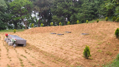 전북 전주 중화산동 사초작업