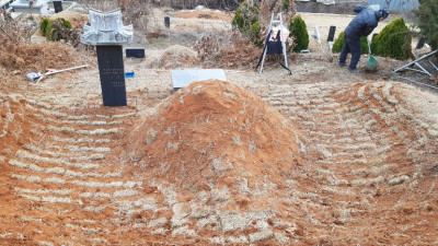 인천 서구 왕길동 사초작업