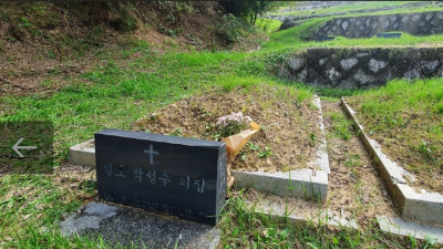 경기도 파주 분묘보수 작업